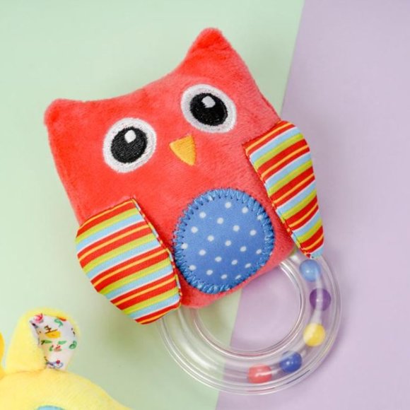 Owl Baby Rattle - Picture 1 of 1